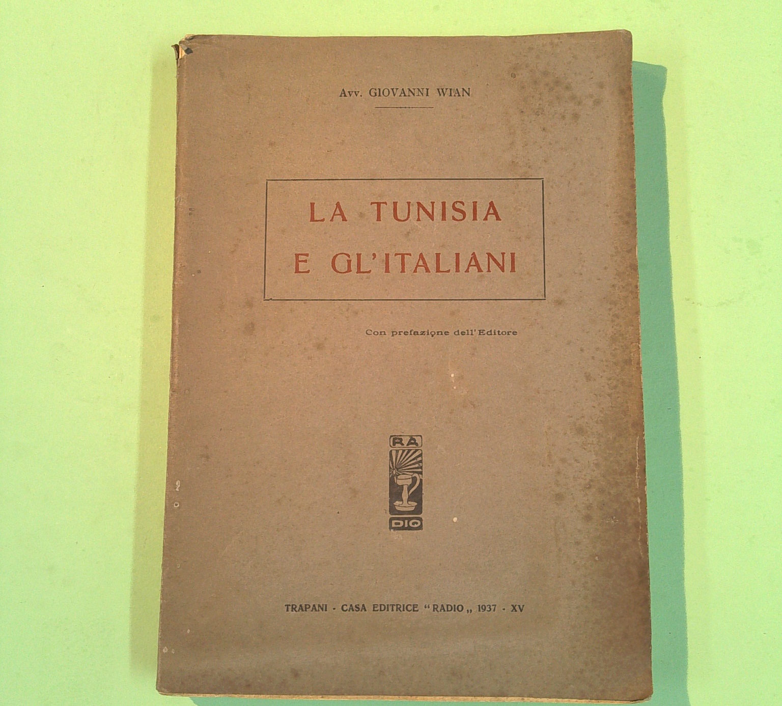 LA TUNISIA E GL'ITALIANI