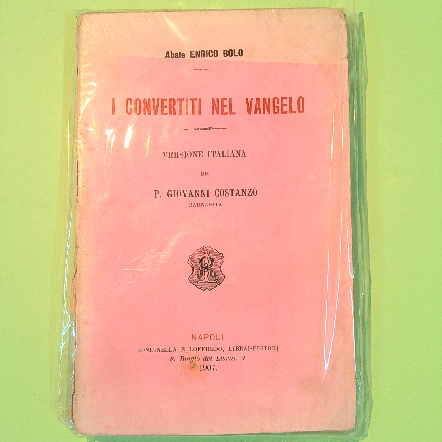 I CONVERTITI NEL VANGELO