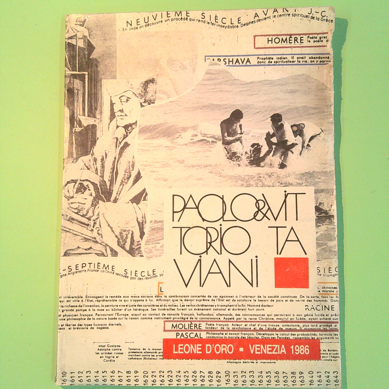 PAOLO E VITTORIO TAVIANI LEONE D'ORO 1986