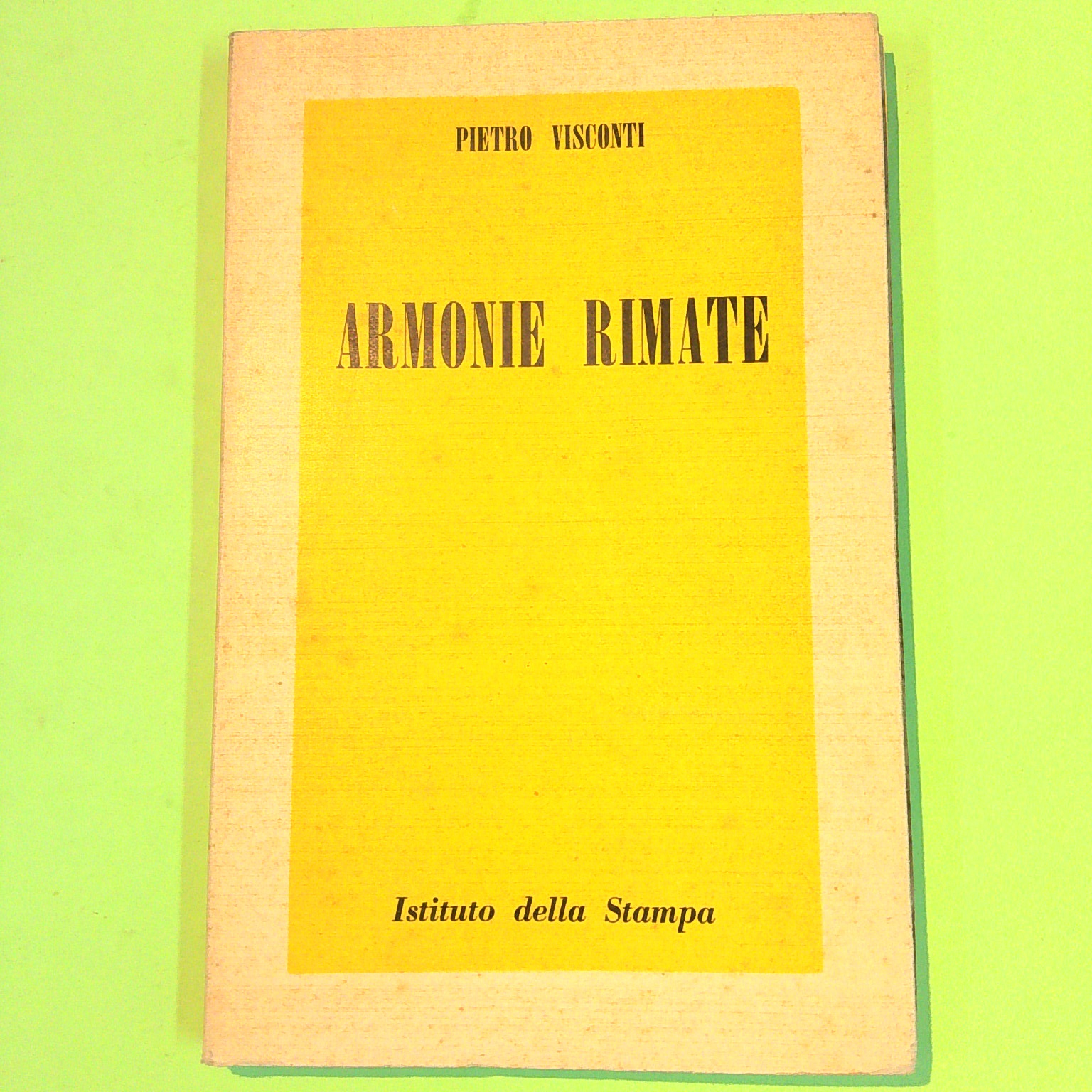 ARMONIE RIMATE
