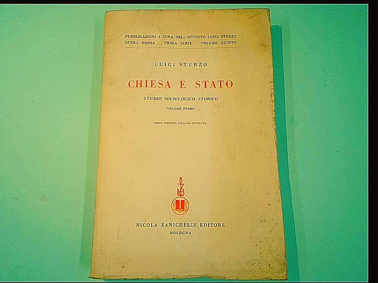 CHIESA E STATO VOL I