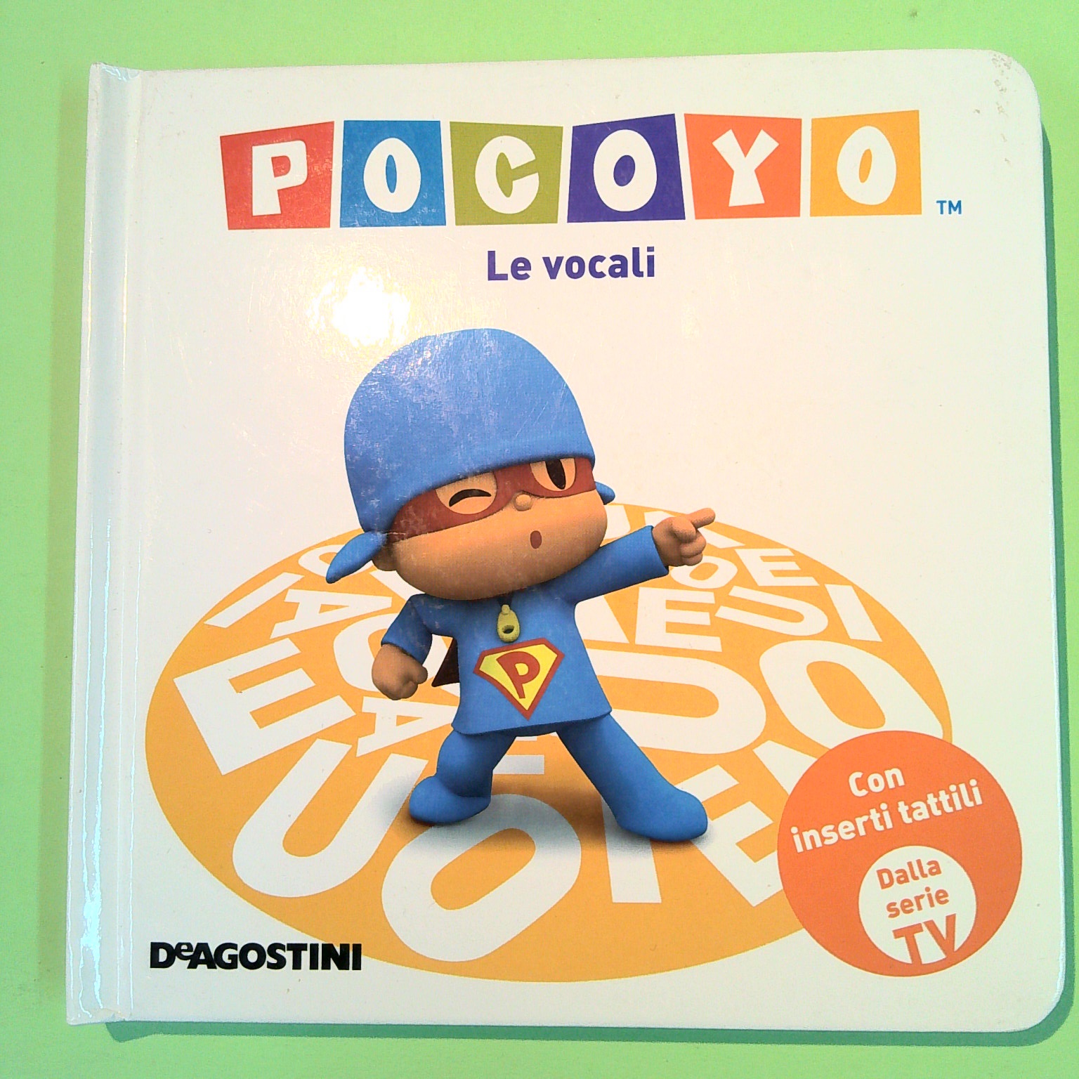 POCOYO LE VOCALI CON INSERTI TATTILI