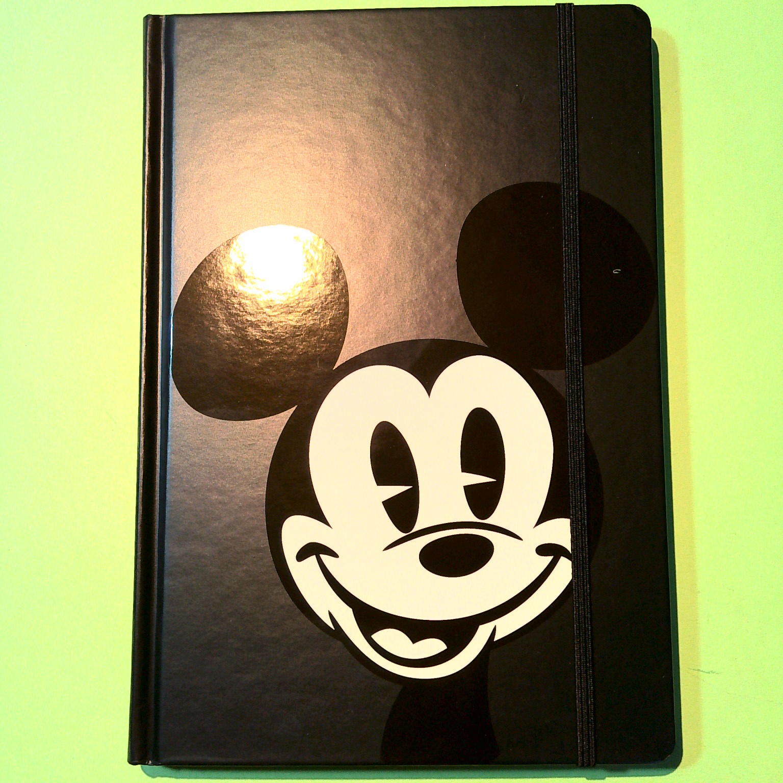 TACCUINO TOPOLINO NERO GRANDE DISNEY