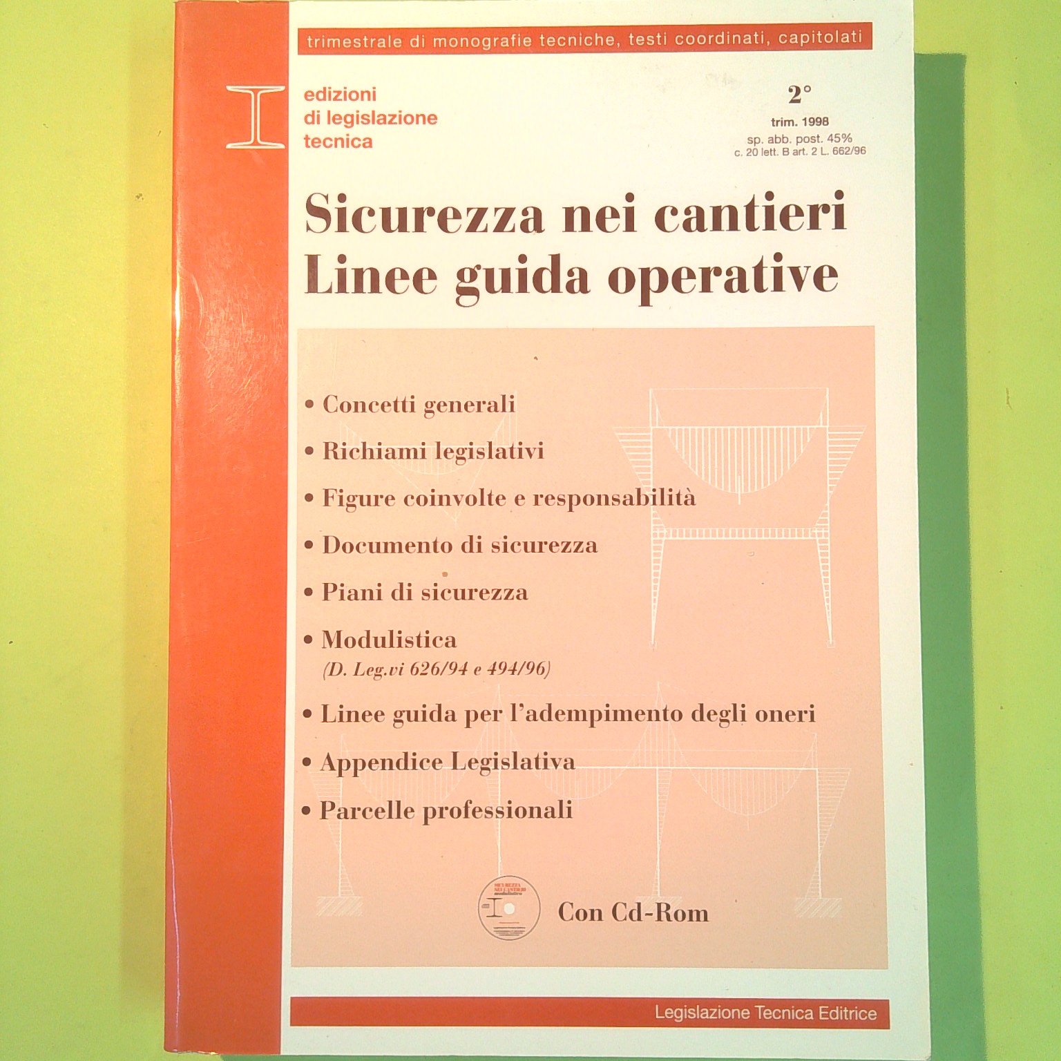 SICUREZZA NEI CANTIERI LINEE GUIDA OPERATIVE NO CD