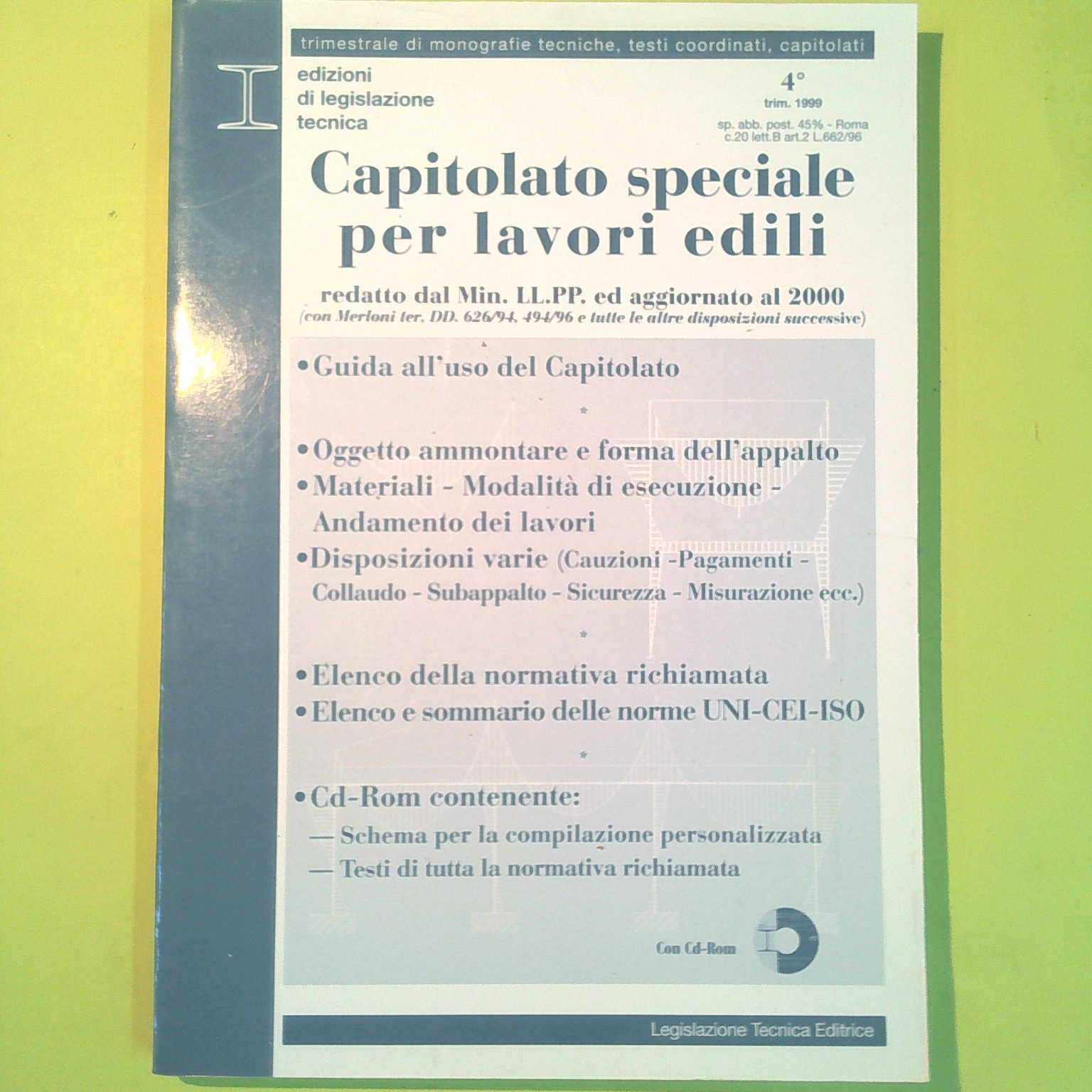 CAPITOLATO SPECIALE PER LAVORI EDILI