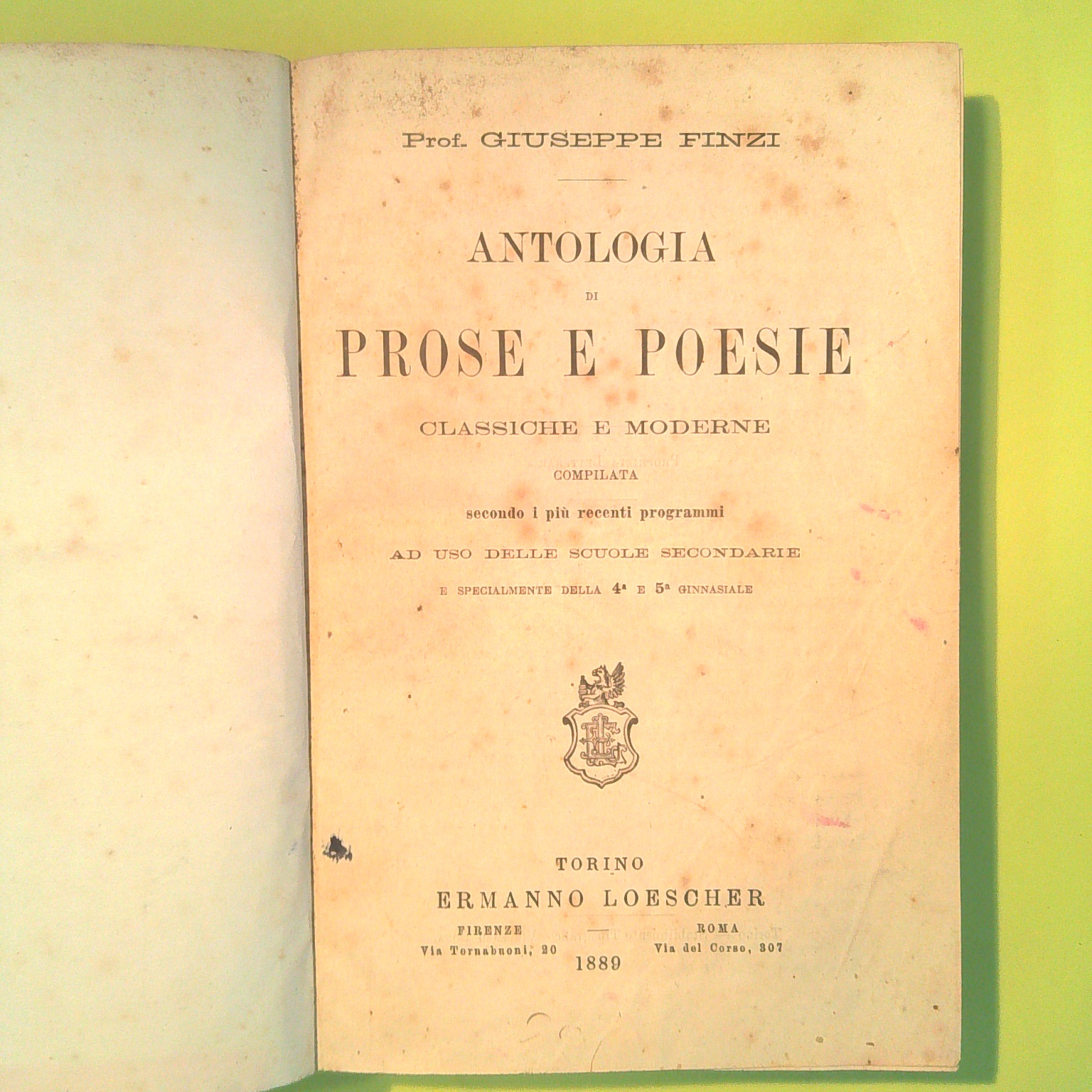ANTOLOGIA PROSE E POESIE CLASSICHE E MODERNE - immagine 2