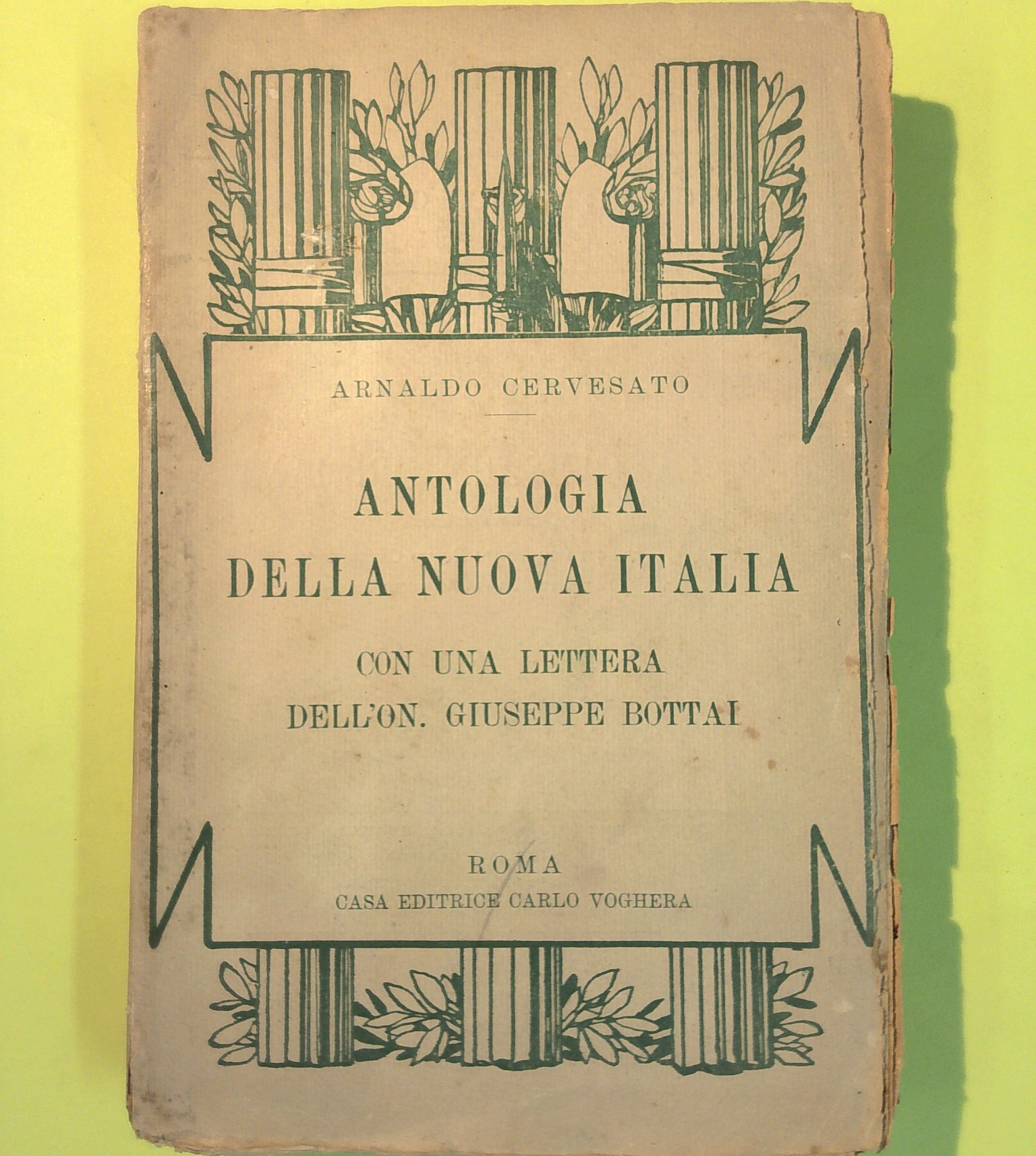 ANTOLOGIA DELLA NUOVA ITALIA