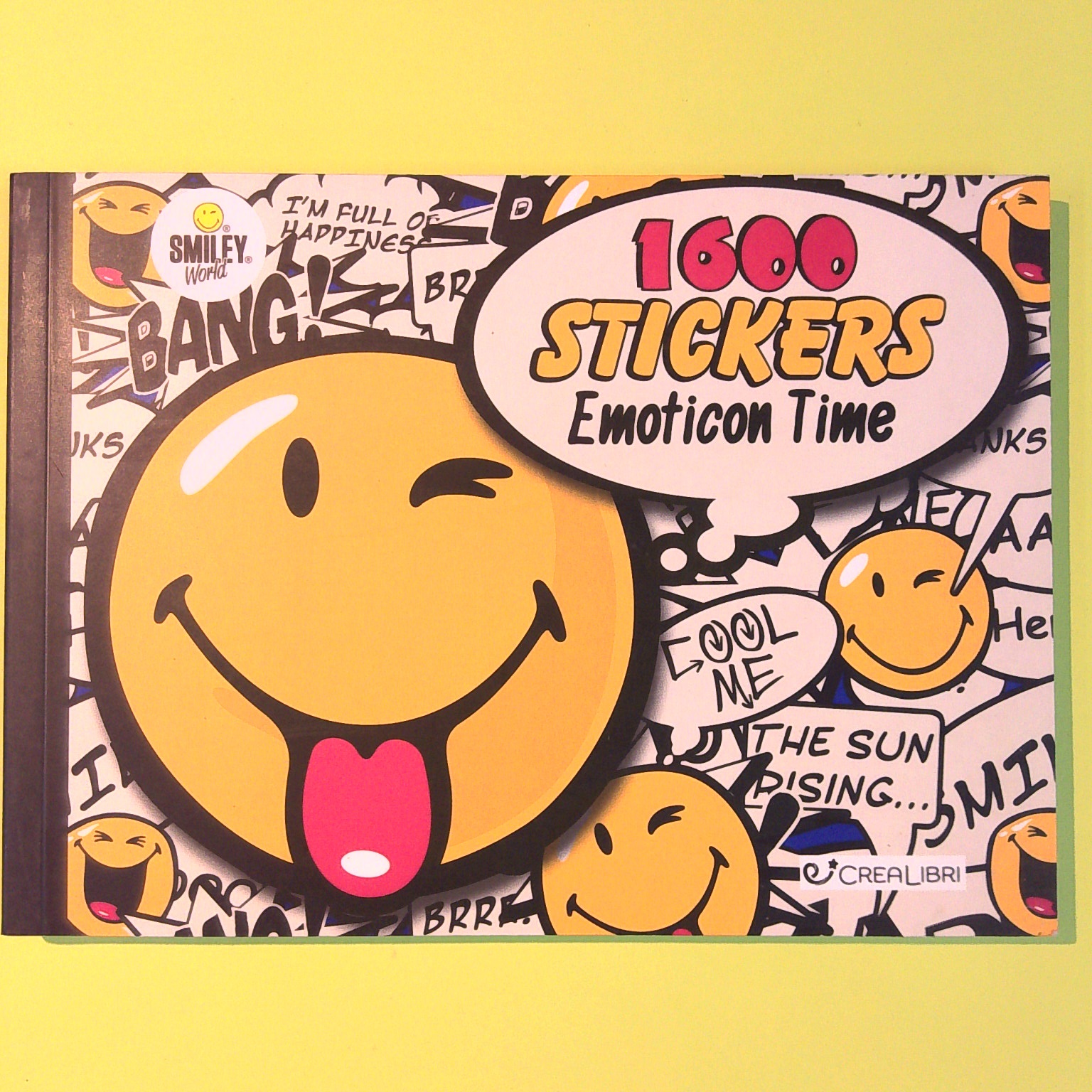 1600 STICKERS EMOTICON TIME