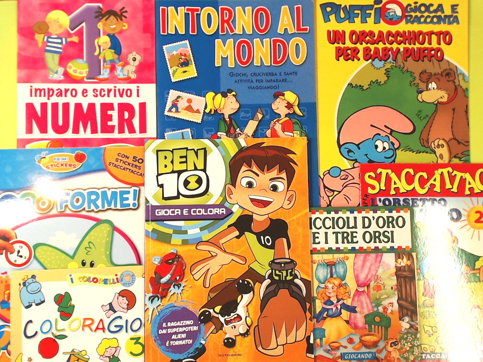 8 LIBRI BAMBINI BUSTA 12