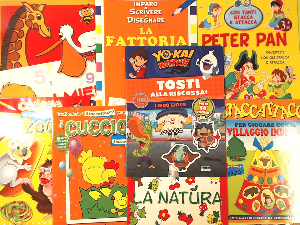 8 LIBRI BAMBINI BUSTA 8