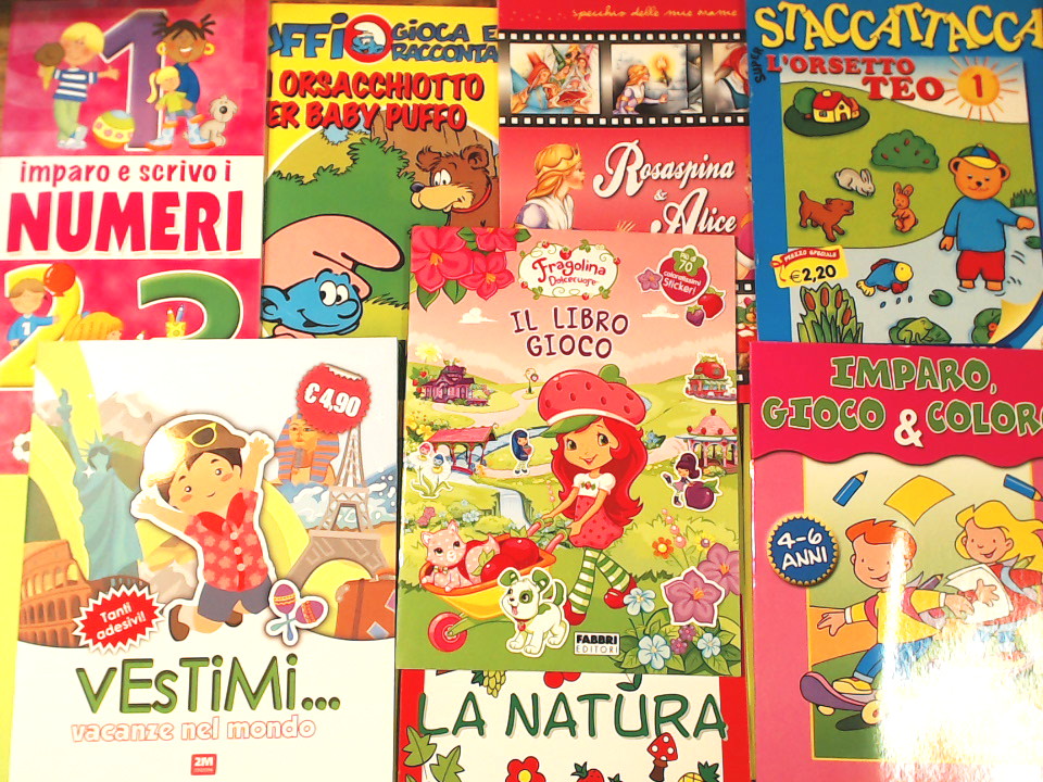 8 LIBRI BAMBINI BUSTA 20
