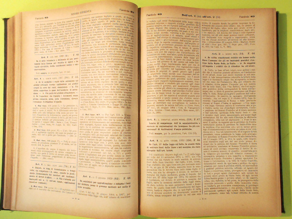 SINOSSI GIURIDICA SERIE II FASC 85 A 96 - immagine 4