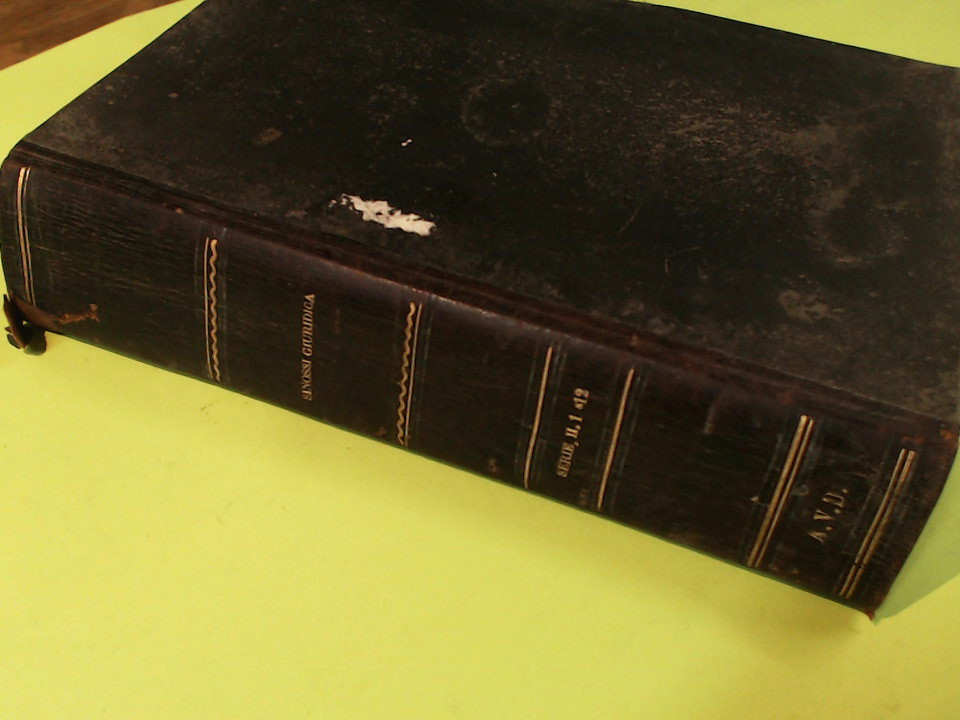 SINOSSI GIURIDICA SERIE II FASC 1 - 12 - immagine 3