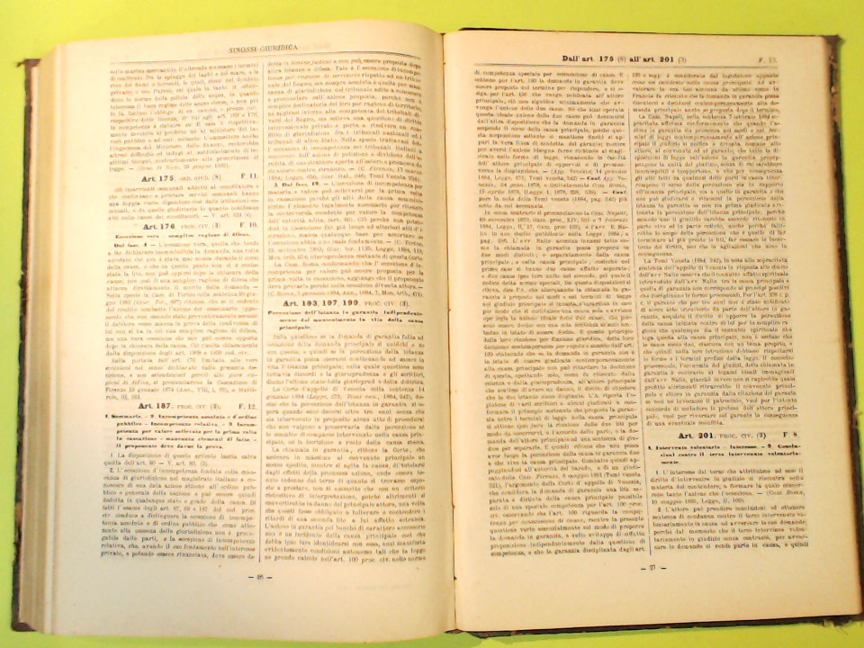 SINOSSI GIURIDICA SERIE I FASC 1-15 - immagine 6