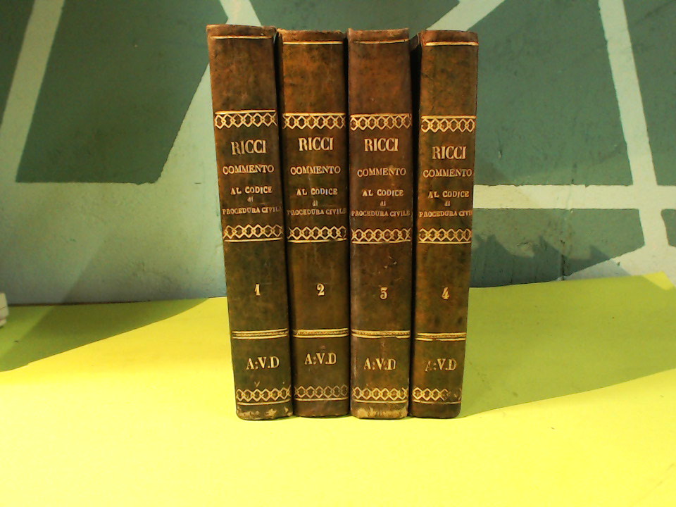 COMMENTO AL CODICE DI PROCEDURA CIVILE ITALIANO