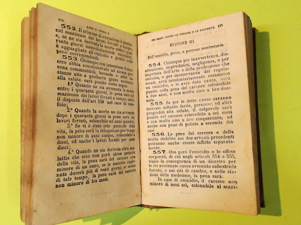NUOVA EDIZIONE DEL CODICE PENALE - immagine 5