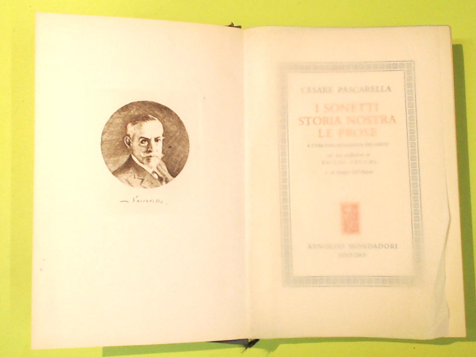 I SONETTI STORIA NOSTRA LE PROSE - immagine 4