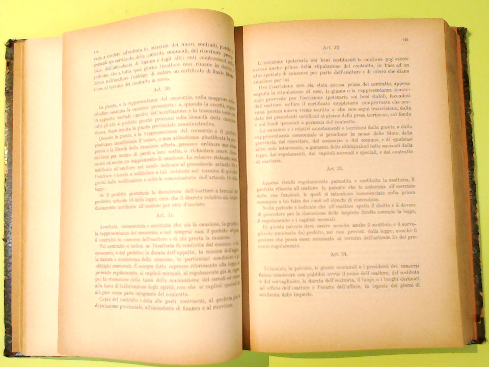 COLLEZIONE ATTI AMMINISTRAZIONE IMPOSTE E CATASTO REGNO ITALIA - immagine 5