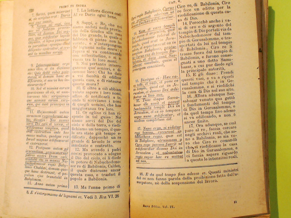 LA SACRA BIBBIA TESTAMENTO VECCHIO VOL IV - immagine 3