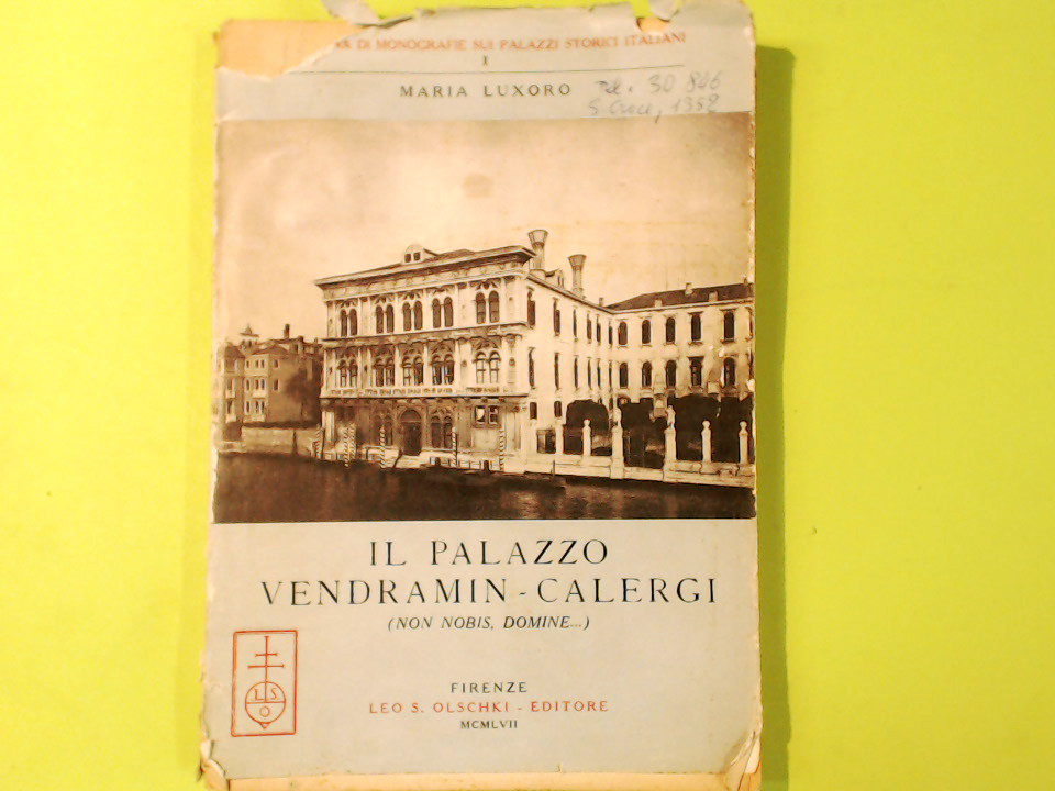 IL PALAZZO VENDRAMIN CALERGI