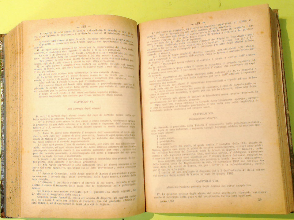 COLLEZIONE DELLE LEGGI ED ATTI DEL GOVERNO DEL REGNO D'ITALIA 1863 - immagine 3