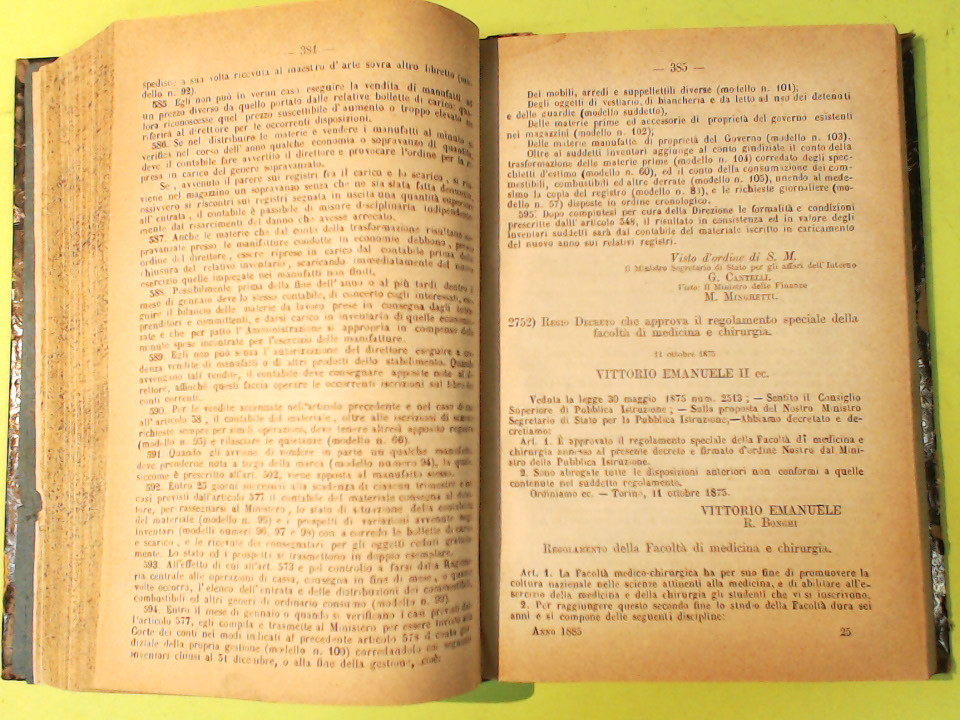 COLLEZIONE DELLE LEGGI ED ATTI DEL GOVERNO DEL REGNO D'ITALIA 1875 - immagine 6