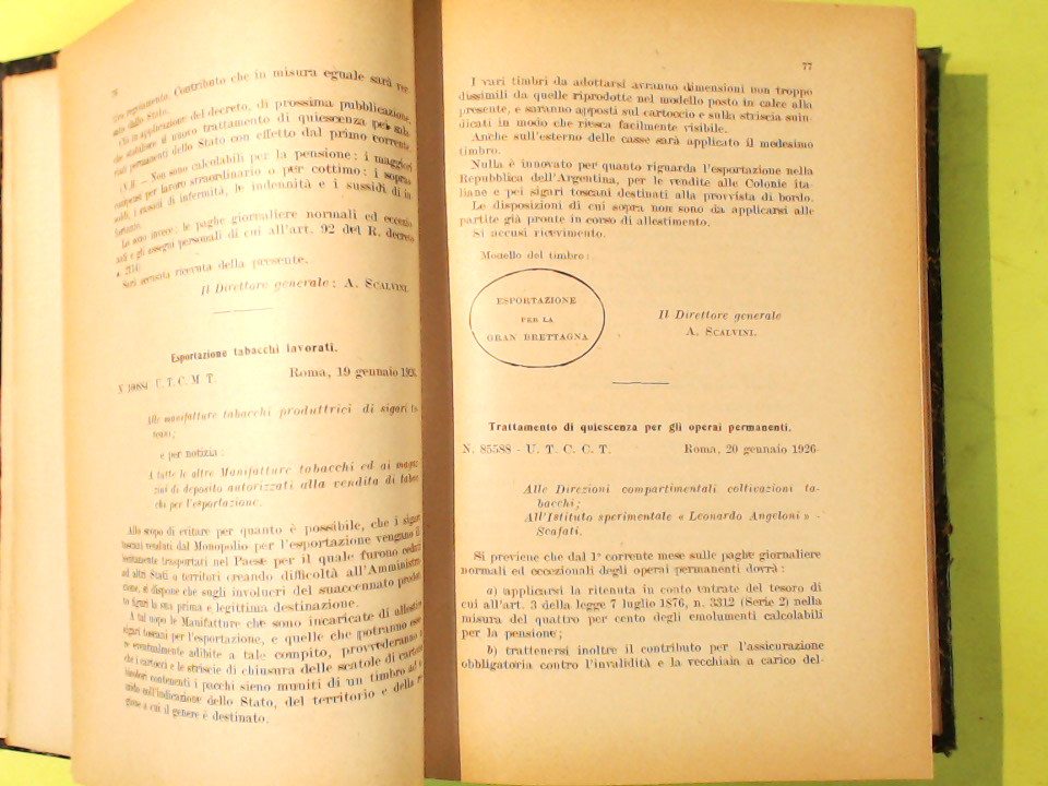 BOLLETTINO PRIVATIVE 1926 - immagine 6