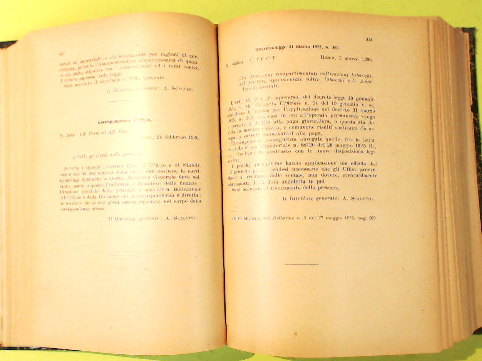 BOLLETTINO PRIVATIVE 1926 - immagine 5