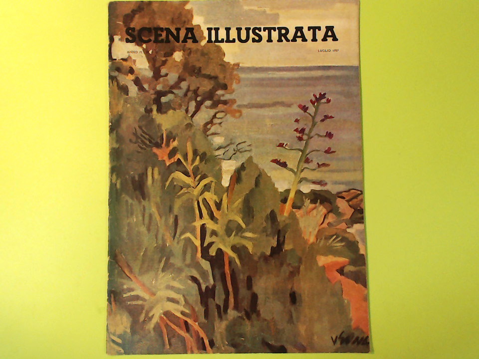 SCENA ILLUSTRATA LUGLIO 1957 N. 7