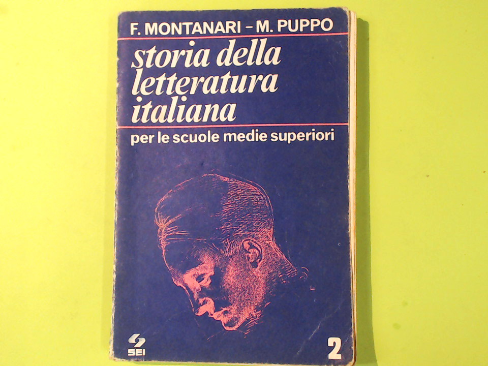 STORIA DELLA LETTERATURA ITALIANA VOL II - Libreria degli Studi