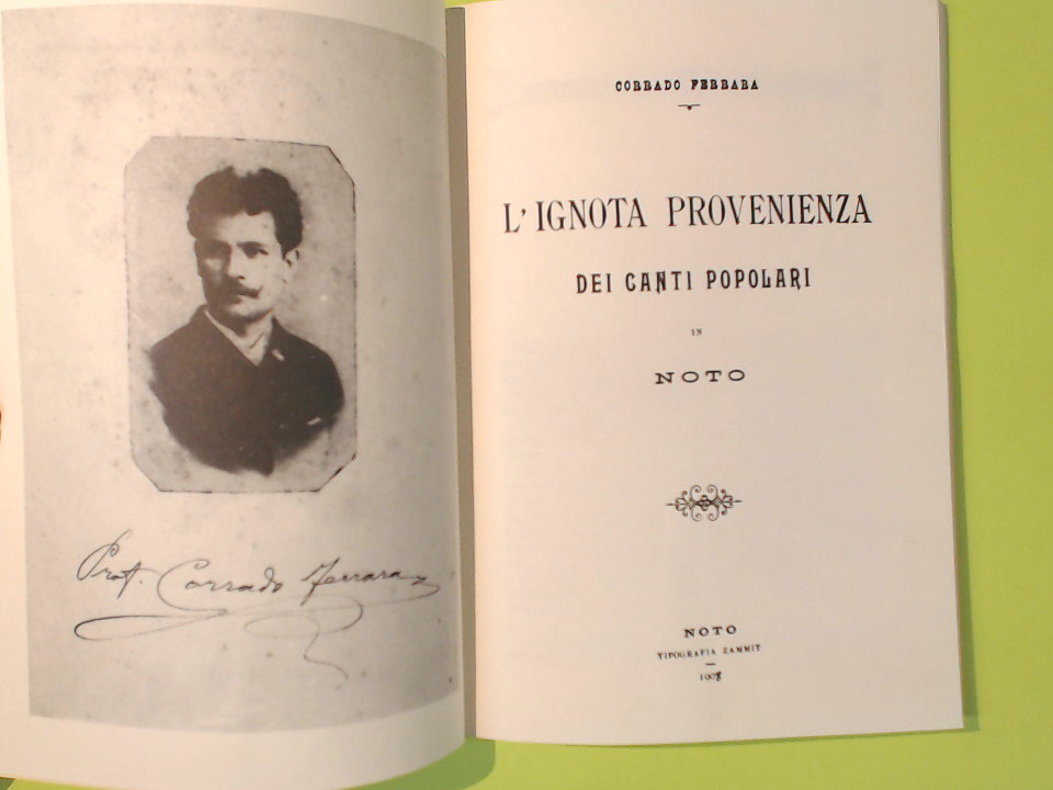 L'IGNOTA PROVENIENZA DEI CANTI POPOLARI IN NOTO - immagine 2