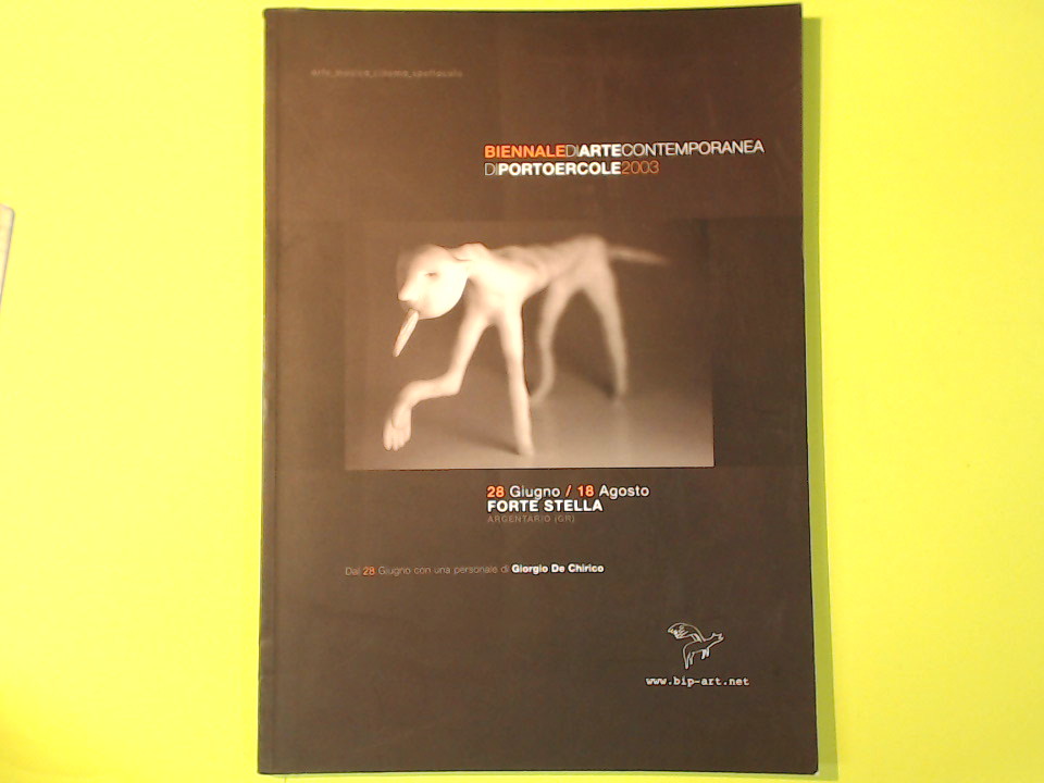 BIENNALE ARTE CONTEMPORANEA PORTO ERCOLE 2003