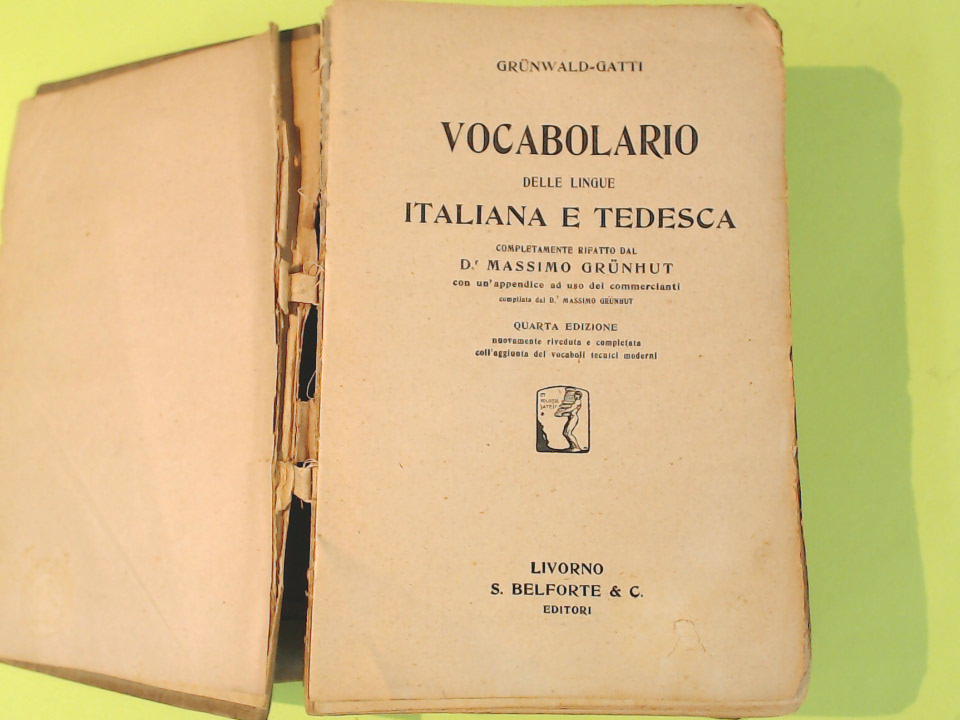 VOCABOLARIO DELLE LINGUE ITALIANA E TEDESCA - immagine 2