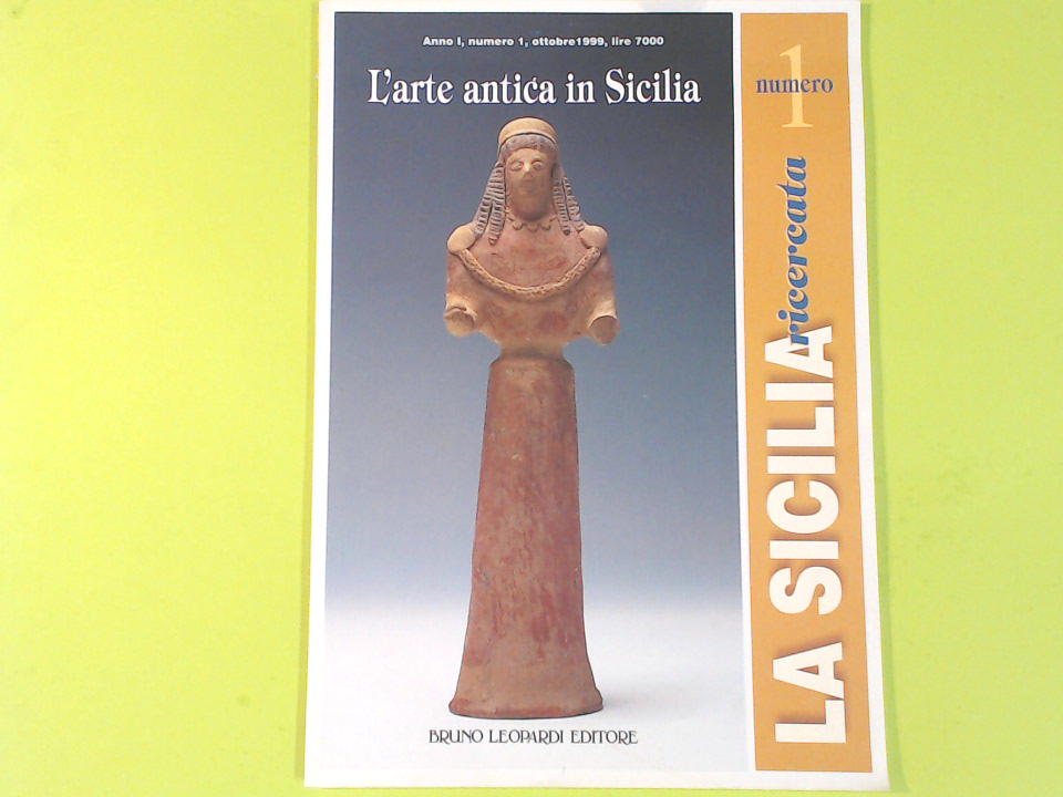 L'ARTE ANTICA IN SICILIA OTTOBRE 1999 N. 1