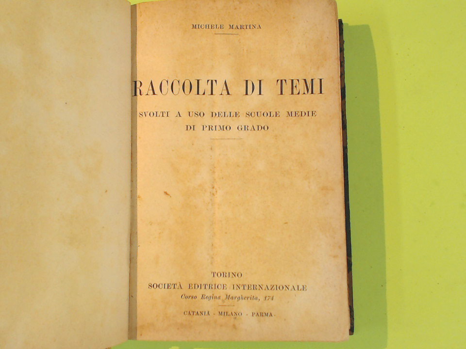 RACCOLTA DI TEMI MARTINI SEI - immagine 4