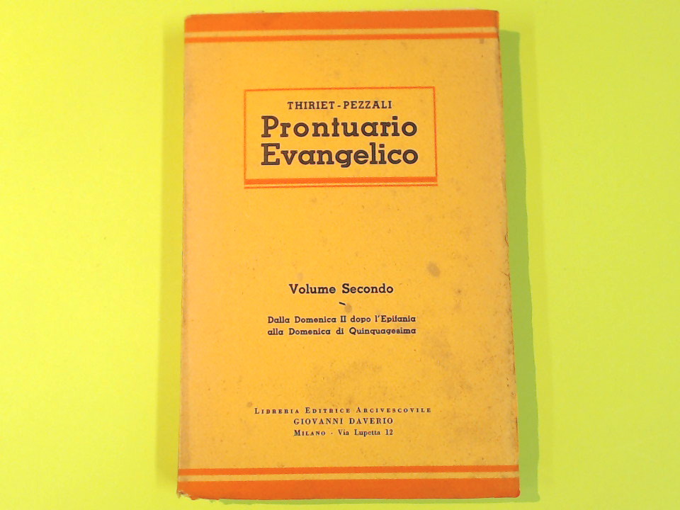 PRONTUARIO EVANGELICO VOL II