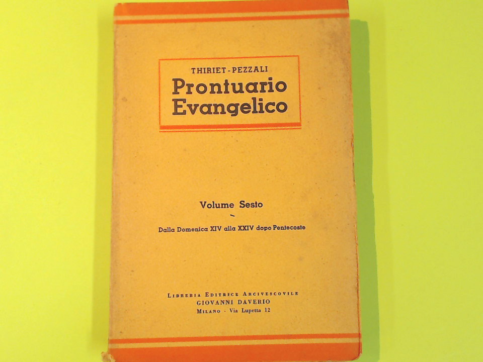 PRONTUARIO EVANGELICO VOL VI