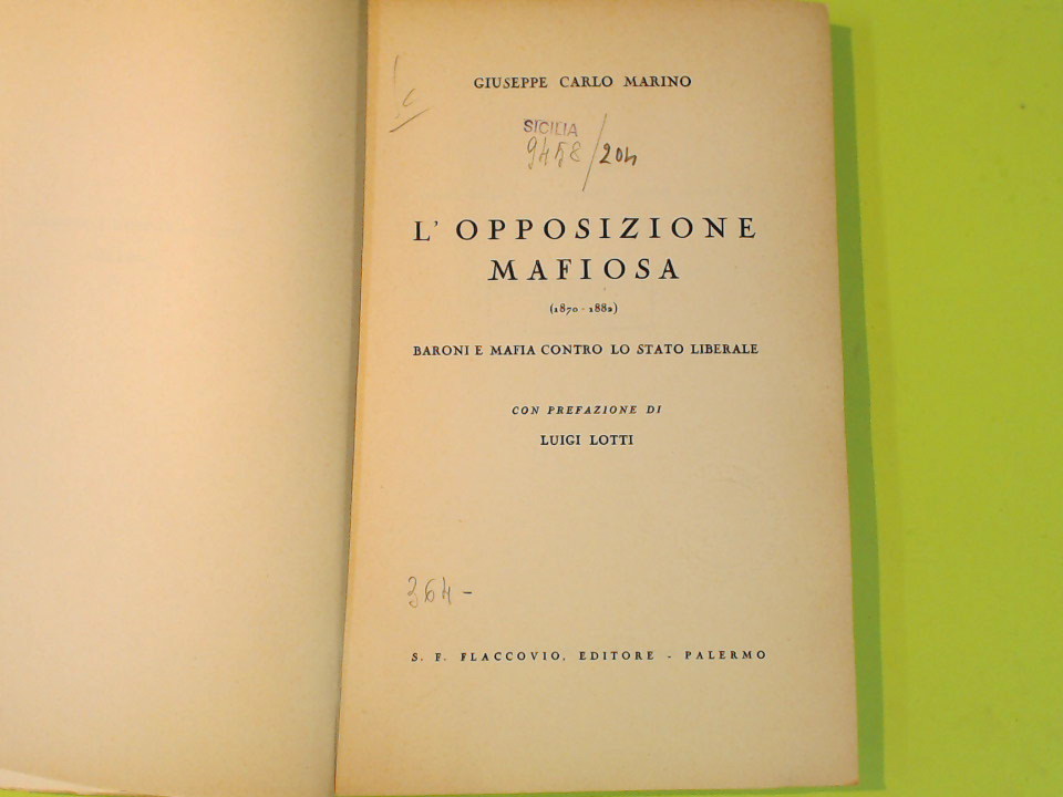 L'OPPOSIZIONE MAFIOSA - immagine 3