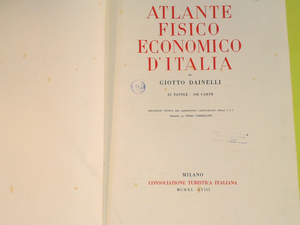 ATLANTE FISICO ECONOMICO D'ITALIA - immagine 2