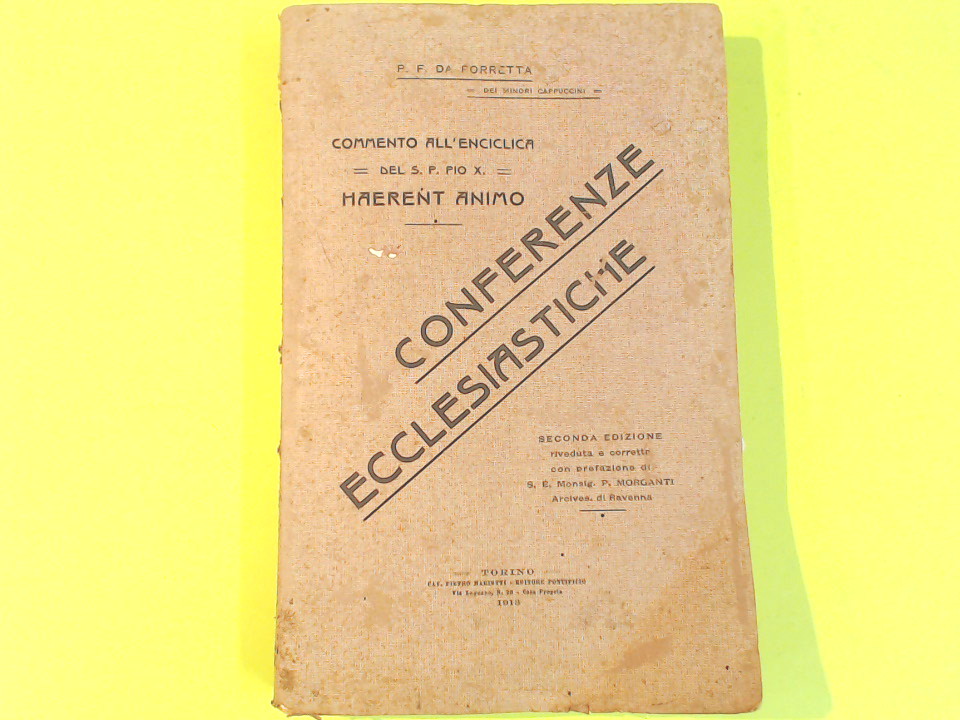 CONFERENZE ECCLESIASTICHE