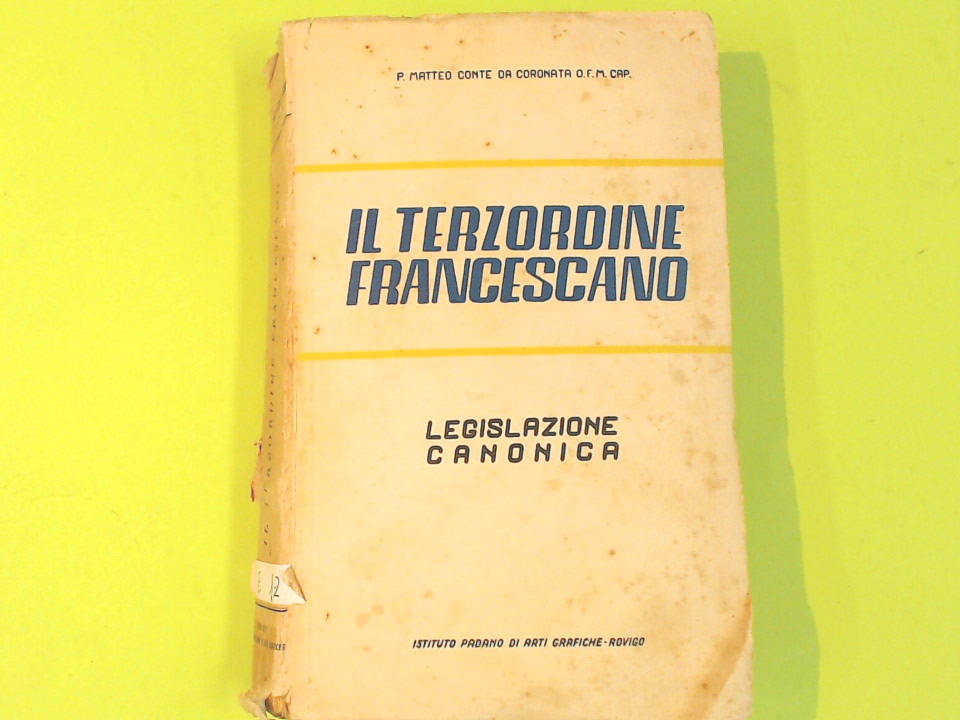 IL TERZORDINE FRANCESCANO