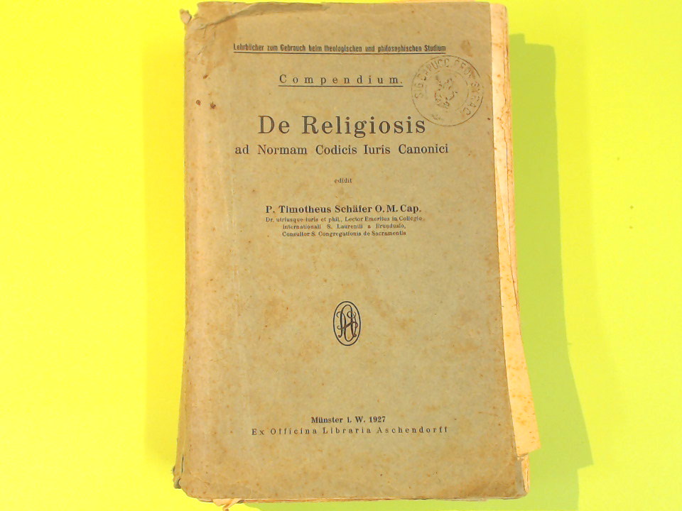 COMPENDIUM DE RELIGIOSIS