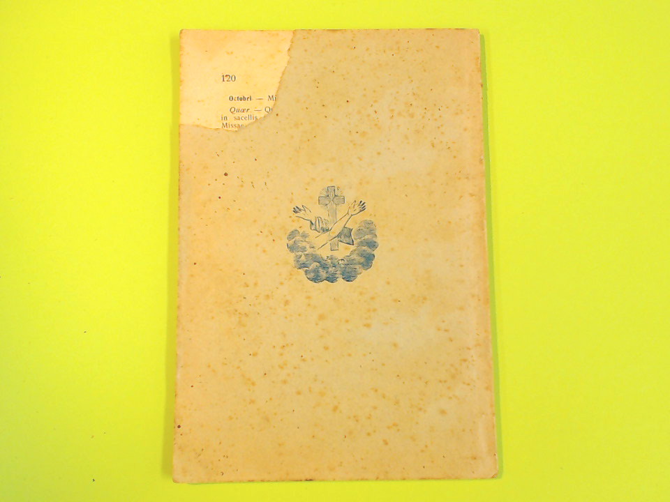 DIRECTORIUM AD DIVINA PERAGENDA FRATRIBUS MINORIBUS CAPUCCINIS 1949 - immagine 2