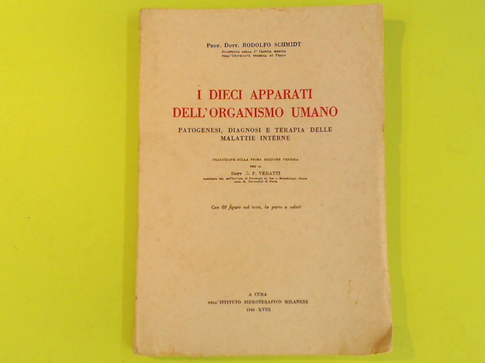 I DIECI APPARATI DELL'ORGANISMO UMANO