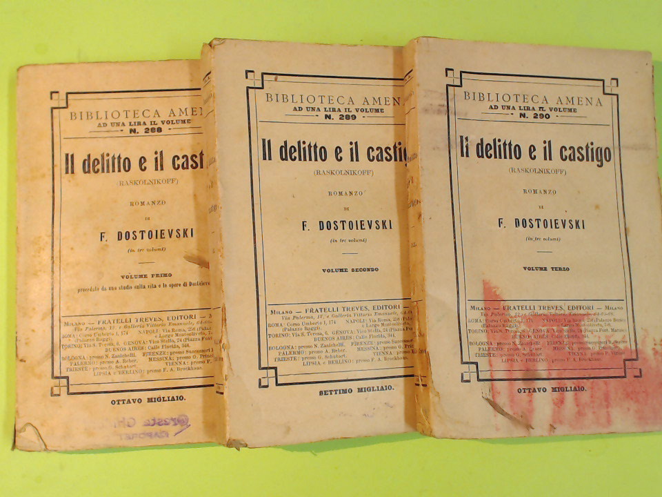 IL DELITTO E IL CASTIGO