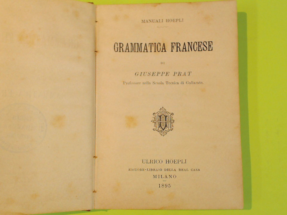 GRAMMATICA FRANCESE - immagine 2