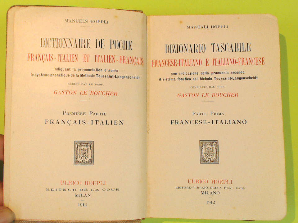 DIZIONARIO TASCABILE FRANCESE ITALIANO - immagine 2
