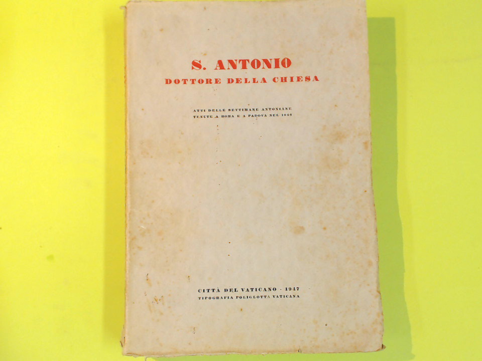 S. ANTONIO DOTTORE DELLA CHIESA
