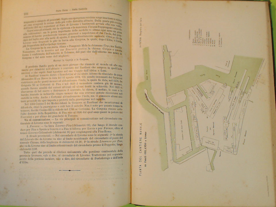 LA PATRIA GEOGRAFIA DELL'ITALIA PROVINCIE DI MASSA CARRARA LUCCA PISA LIVORNO - immagine 3