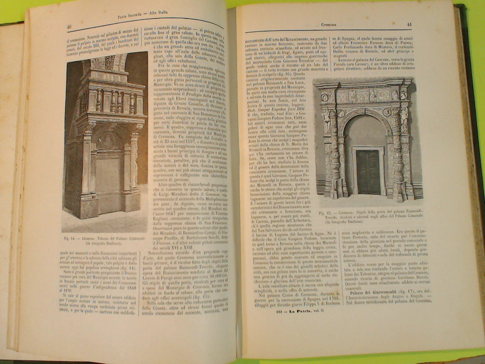LA PATRIA GEOGRAFIA DELL'ITALIA PROVINCIE DI CREMONA E MANTOVA - immagine 4